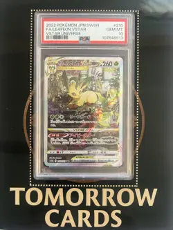 Pokemon Leafeon Vstar Vstar Universe #210 PSA 10 Gem Mint 2022 Folipurba - Image 1
