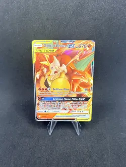 Pokemon Charizard and Braixen GX Tag Team 22/236 Cosmic Eclipse - Image 1
