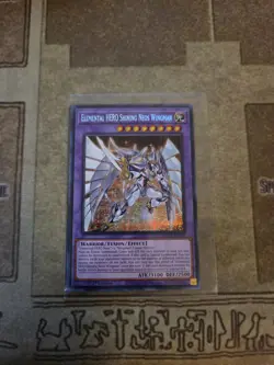 YUGIOH ELEMENTAL HERO SHINING NEOS WINGMAN MP24-EN062 PRISMATIC SECRET 1ST ED NM - Image 1