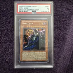 Yu-Gi-Oh! Dark Sage Dawn of Destiny XBOX Prismatic Secret Promo DOD-002 PSA 5 - Image 1