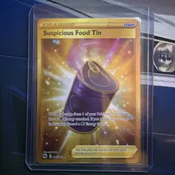 Pokemon TCG Suspicious Food Tin 80/73 Secret Rare Holo Champion's Path - Image 1