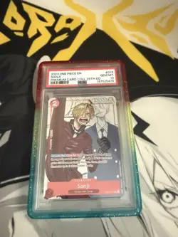 One Piece 2023 Sanji 013 Premium Card Coll 25th Ed PSA 10 English - Image 1