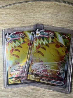 (2) Pikachu VMAX SWSH286 SWSH: Sword & Shield Cards Holo - Image 1