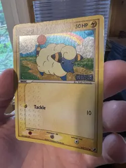 Mareep Reverse Holo Stamp 62/115 Unseen Forces Pokemon Card HP- Condition - Image 4