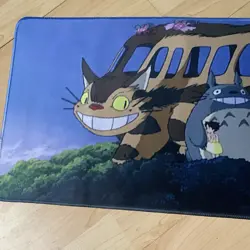 Seconds sale My Neighbour Totoro Rubber Playmat Play Mat Tcg Trading Card Game - Image 2