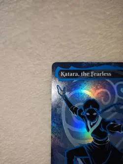 Limited Edition Neon Ink Foil 361 Borderless Katara The Fearless - Image 3