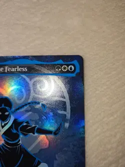 Limited Edition Neon Ink Foil 361 Borderless Katara The Fearless - Image 4