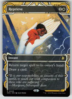 Reprieve Rare Secrets of Strixhaven: Mystical Archive 9 MTG Near Mint 2026 - Image 1