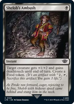 MTG Shelob's Ambush Lord of the Rings C Instant NM - Image 1