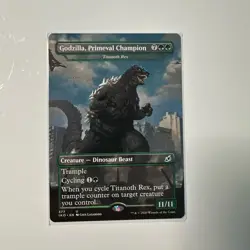 Godzilla, Primeval Champion - Titanoth Rex - 377 / English / Mtg - Image 1