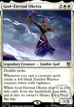 God-Eternal Oketra 66 Mythic Commander: Aetherdrift Magic: The Gathering NM/M - Image 3