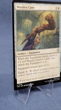 Wooden Cane - 0106 - TMC - Teenage Mutant Ninja Turtles - MTG NM/M 🔮 - Image 5