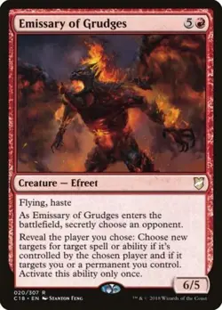 Emissary of Grudges [Commander 2018] Magic MTG - Image 1