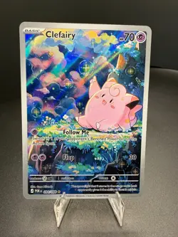 Clefairy 094/088 Illustration Rare IR Perfect Order Pokemon TCG NM - Image 1