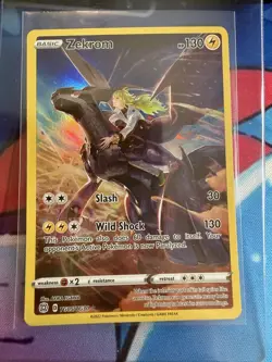 Zekrom TG05/TG30 Holo Brilliant Stars Trainer Gallery Pokemon LP - Image 1