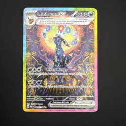 2025 Umbreon ex 161/131 Pokemon Prismatic Evolutions SIR Mint!! - Image 1