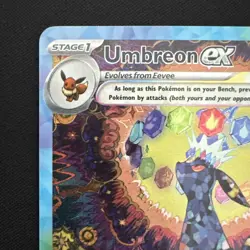 2025 Umbreon ex 161/131 Pokemon Prismatic Evolutions SIR Mint!! - Image 2
