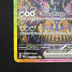 2025 Umbreon ex 161/131 Pokemon Prismatic Evolutions SIR Mint!! - Image 5