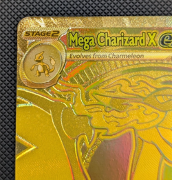 Mega Charizard X ex - 130/094 Phantasmal Flames Gold Pokemon - NM (READ) - Image 2