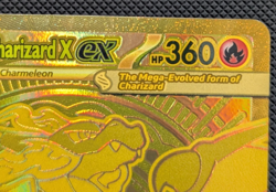 Mega Charizard X ex - 130/094 Phantasmal Flames Gold Pokemon - NM (READ) - Image 4