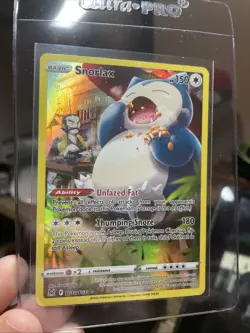 2022 Pokemon SWSH Lost Origin SNORLAX TG10/TG3 Ultra Rare Trainer Gallery - Image 1