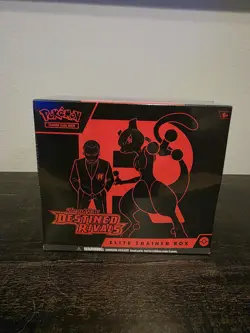 Pokemon TCG Destined Rivals ETB Elite Trainer Box Sealed - Image 1