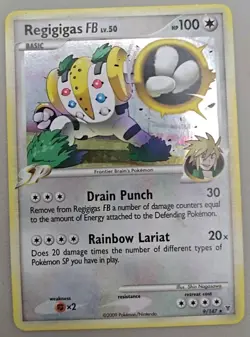 Regigigas FB 9/147 Supreme Victors Holo Rare Pokemon TCG - MP - Image 1