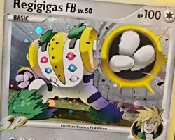 Regigigas FB 9/147 Supreme Victors Holo Rare Pokemon TCG - MP - Image 4