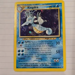 Pokemon Kingdra Neo Genesis 8/111 Holo Rare Unlimited 90 HP The Pokemon Company - Image 5