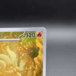 NINETALES 2023 POKEMON SV03 OBSIDIAN FLAMES ILLUSTRATION RARE 199/197 - Image 3