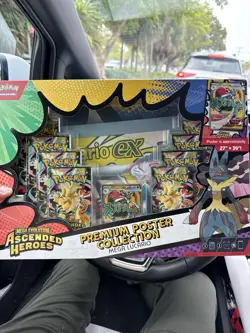 Pokemon TCG Mega Evolution Ascended Heroes & First Partner Collection Box Lucar… - Image 1