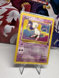 Pokemon Mew Black Star Promo #8 WOTC Wizards Promo Near Mint - Image 2