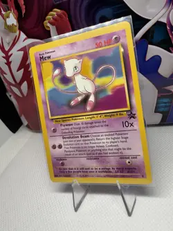 Pokemon Mew Black Star Promo #8 WOTC Wizards Promo Near Mint - Image 3