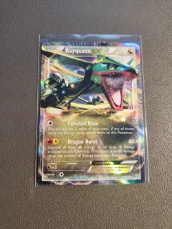 Rayquaza EX 85/124 Pokemon Dragons Exalted LP Fast Shipping! - Image 1