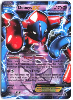 Deoxys EX (Team Plasma) - BW82 BW82 Holofoil Promo Black And White Promo Pokemon - Image 1