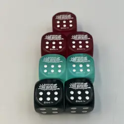 Dice Lot - Yu-Gi-Oh Dragons of Legend Complete Black Red Teal Pokemon + Extras - Image 3