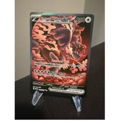 Pokemon Bloodmoon Ursaluna ex 168/131 Sv: Prismatic Evolutions Holo Rare - Image 1