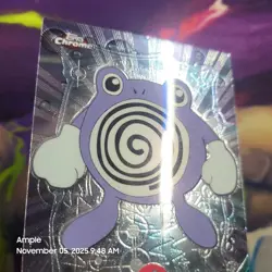 Poliwhirl #61 - Pokemon Topps Chrome TV Animation Edition Holographic - Image 3