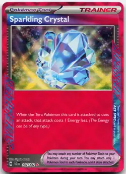 SPARKLING CRYSTAL 142/142 ACE SPEC RARE STELLAR CROWN POKEMON HOLO LP - Image 1