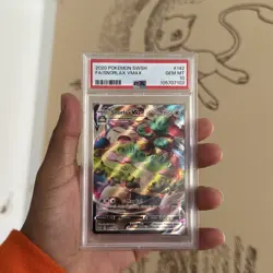2020 Pokemon Snorlax VMAX Full Art 142/202 PSA 10 (Sword & Shield) - Image 1