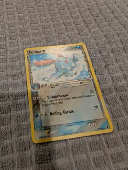 Pokemon TCG Azumarill (Delta) - 19/113 - Rare Non-Holo EX Delta Species LP - Image 1