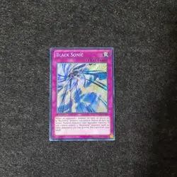 Black Sonic Secret Rare 1st Ed NM DRLG-EN030 Yugioh - Image 1