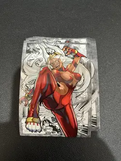Manamoon Art Amanda Lapalme Yugioh GX MyElemental Hero Burstinatrix Sleeves 20qt - Image 1