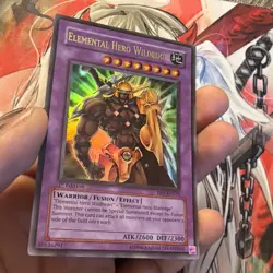 YUGIOH ELEMENTAL HERO WILDEDGE ULTRA RARE 1ST EDITION NM EEN-EN035 EURO - Image 3