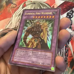 YUGIOH ELEMENTAL HERO WILDEDGE ULTRA RARE 1ST EDITION NM EEN-EN035 EURO - Image 4