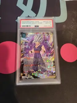 2023 DBS Card Game Son Gohan Beast Roar BT22-009 SR PSA 10 Gem Mint - Image 1
