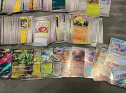 Pokemon TCG Korean Chinese Bulk Cards Bundle ~900 Cards with EXs & Reverse holo - Image 2