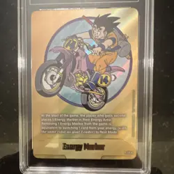 Dragon Ball Super Card Game Son Goku Energy Marker Gold Foil TAG 10 2025 - Image 4