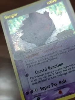 Gengar 5/92 Legend Maker Reverse Holo Ultra Rare Pokemon TCG Nintendo stamped MP - Image 3