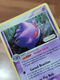 Gengar 5/92 Legend Maker Reverse Holo Ultra Rare Pokemon TCG Nintendo stamped MP - Image 4